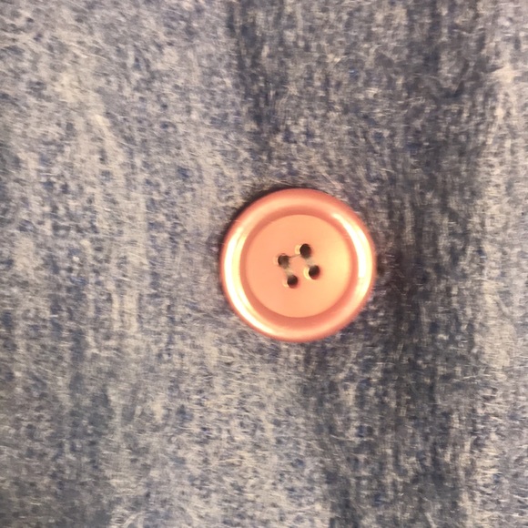 Vintage Nicole Summers Made in USA mohair coat size 16 light blue - Picture 2 of 9